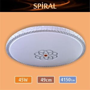 Sıva Üstü Led Panel 45W Spiral