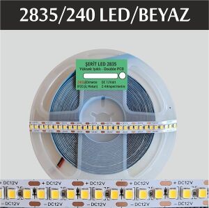 2835 Şerit Led 240 Led Beyaz 