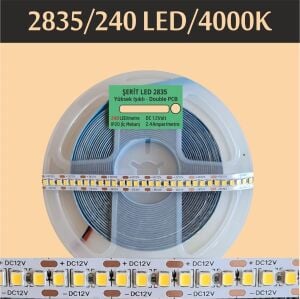 2835 Şerit Led | 240 Led | Açık Günışığı 4000K