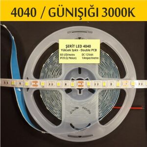 4040 Şerit Led Günışığı 3000K