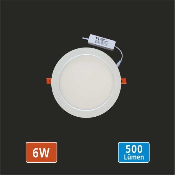 6W Led Panel Spot