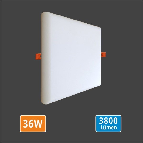 36W Çerçevesiz Ayarlı Led Panel