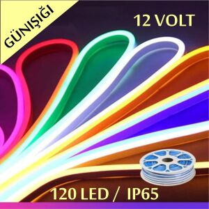 12 Volt Neon Led Günışığı 3000K