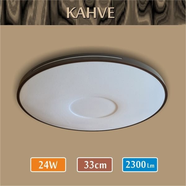 Sıva Üstü Led Panel 24W Kahve