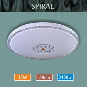 Sıva Üstü Led Panel 35W Spiral