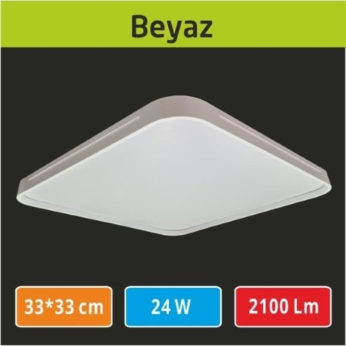 Sıva Üstü Led Panel 33*33 Beyaz