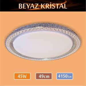 Sıva Üstü Led Panel 45W Gümüş Kristal