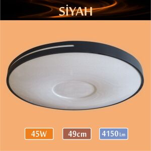 Sıva Üstü Led Panel 45W Siyah