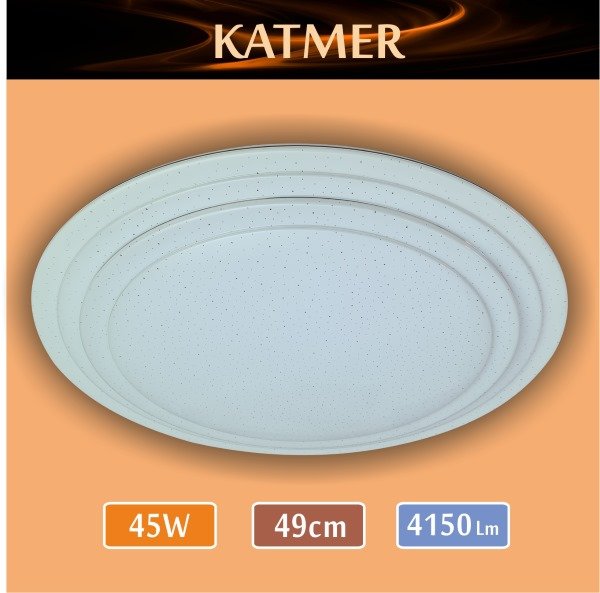 Sıva Üstü Led Panel 45W Katmer