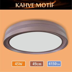 Sıva Üstü Led Panel 45W Kahve Motif