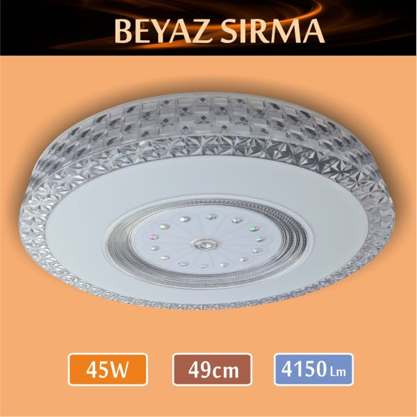 Sıva Üstü Led Panel 45W Beyaz Sırma