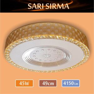 Sıva Üstü Led Panel 45W Sarı Sırma