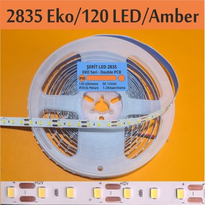 120 Led EKO Seri Şerit Led AMBER